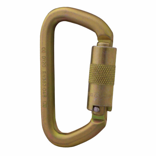 Rigger Offset-D Twistlock 0.80 Inch Gate (Gold)